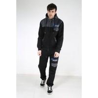 Mens Deluxe NY Edition Contrast Patch Tracksuit