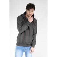 Mens Fleece Hoody Front Kangaroo Pocket Sweatshirt Jumper