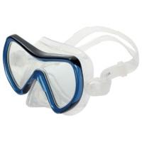 metallic blue black pro coral silicone mask