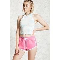 Mesh-Panel Shorts