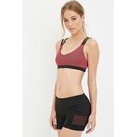 Mesh-Pocket Athletic Shorts