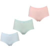 Mega Value 3 Pack Plain Mama Briefs Ladies