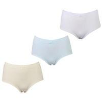 Mega Value 3 Pack Plain Mama Briefs Ladies