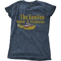 Medium The Beatles Yellow Submarine Nothing Is Real Ladies Fashion T-shirt.