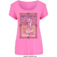 medium pink ladies janis joplin t shirt