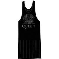 Medium Black Ladies Queen Crest Vintage Tee