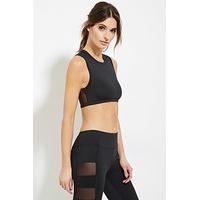 Mesh-Back Athletic Crop Top