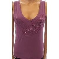 Mexx Small Purple Vest Top