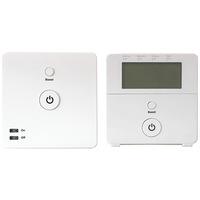 megaman lightwaverf 230v home thermostat amp boiler switch white pre o ...