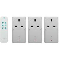 Megaman LightwaveRF 3000W Basic Remote On/Off Socket Kit - White