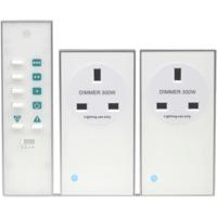 Megaman LightwaveRF 300W Remote Dimmable Socket Kit (White)