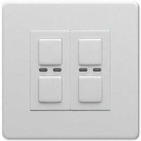 Megaman LightwaveRF Double Slave Dimmer - White