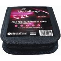 MediaRange CD-R 700MB 80min 52x 25pk Folder