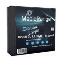 MediaRange DVD+R DL 8, 5GB 240min 8x 5pk Slim Case