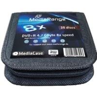 MediaRange DVD+R 4, 7GB 120min 8x 25pk Folder