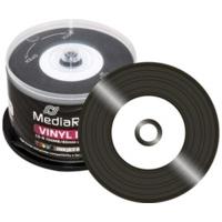 MediaRange CD-R 700MB 80min 52x Inkjet printable Vinyl 50er Cakebox (MR226)