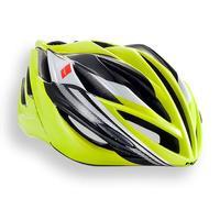 met forte yellow black helmet