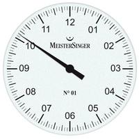MeisterSinger Wall Clock 35cm White