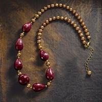 Medici Pearl & Jade Necklace