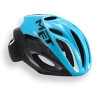 met rivale cyan black helmet