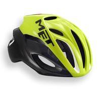 Met Rivale Yellow & Black Helmet