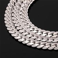 Men\'s Women\'s Couple\'s Choker Necklaces Chain Necklaces Vintage Necklaces Platinum Plated Gold Plated Gold Filled Alloy FashionSilver