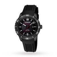 Mens Wenger Roadster Black Night Watch