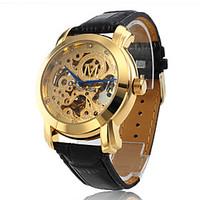 Men\'s Watch Auto-Mechanical Elegant Hollow Engraving Cool Watch Unique Watch Fashion Watch