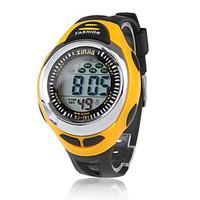 mens watch sport el light digital multi functional silicone strap cool ...