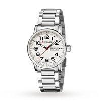 mens wenger attitude day date watch