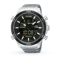 Mens Pulsar Sport Alarm Chronograph Watch