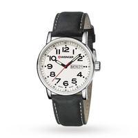 mens wenger attitude day date watch