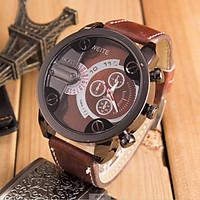 Men\'s Fashion Big Dial Sport Quartz Wrist Watch(Assorted Colors) Cool Watch Unique Watch