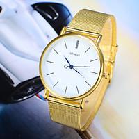 mens fashion watch the new gold silver belt quartz watch wrist watch c ...