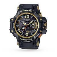 Men\'s G-Shock Premium Gravitymaster Black x Gold Alarm Chronograph Radio Controlled Watch