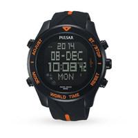 Mens Pulsar Alarm Chronograph Watch