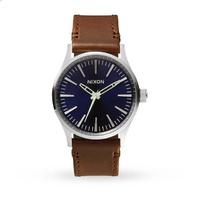 Mens Nixon The Sentry 38 Leather Watch
