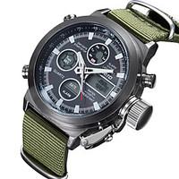 mens military watch japanese quartz analog digital wrist watch alloy b ...