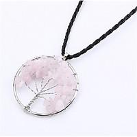 Men\'s Women\'s Pendant Necklaces Statement Necklaces Silver Fashion Rainbow Red/White Light Brown Black/Blue Red/Yellow JewelrySpecial