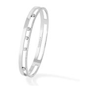 Messika 18ct White Gold Move Joaillerie 0.70ct Diamond Bangle