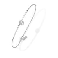 Messika 18ct White Gold Glam\'Azone Diamond Bracelet