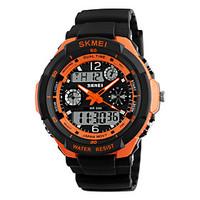 Men\'s Women\'s Sport Watch Wrist watch Digital Watch LED Calendar Water Resistant / Water Proof Dual Time Zones Alarm StopwatchQuartz