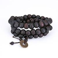 Men\'s Strand Bracelet Jewelry Natural Fashion Wood Irregular Jewelry For Special Occasion Gift 1pc