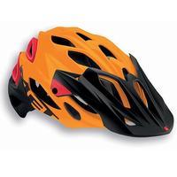 MET Parabellum Orange & Red Helmet