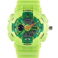 Men\'s Fashion Watch Digital Silicone Band Black Blue Green Rose Gold