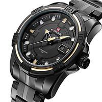 Men\'s Sport Watch Military Watch Dress Watch Fashion Watch Wrist watch LED Calendar Punk Quartz Stainless Steel BandVintage Charm Bangle