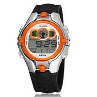 mens fashion watch digital watch chinese digital silicone band black g ...