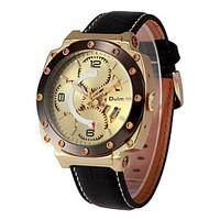 Men\'s Skeleton Fashion Design Leather Band Auto Mechanical Watch Wrist Watch Cool Watch Unique Watch