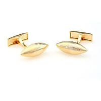 Men\'s Fashion Gold Alloy French Shirt Cufflinks (1-Pair)