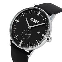 Men\'s Women\'s Unisex Sport Watch Fashion Watch Wrist watch Calendar Quartz Genuine Leather Band Casual Multi-Colored